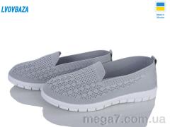 Слипоны, Lvovbaza оптом B&R310 св.сірий