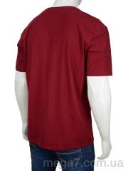 Футболка, Мир оптом 3188-2831-1 bordo