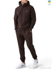 Спортивный костюм, Sport style оптом 002-3NI шоколадний