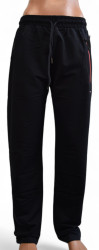 Спортивные штаны мужские (черный) оптом 34219786 5847-34