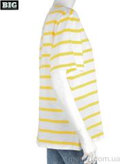 Футболка, BIG оптом --- 4049-11-3 yellow