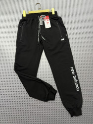 Спортивные штаны (чёрные) мужские оптом 05673428 36-40