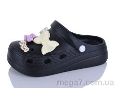 Кроксы, Alimama-Girnaive оптом 753 чорний