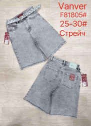 Шорты джинсовые женские VANVER оптом 52407918 F81805-1