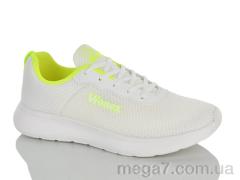 Кроссовки, Violeta оптом 2028-25 white-green