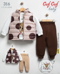 Костюми дитячі (шоколад) оптом Rola kids 