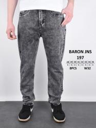 Джинсы мужские BARONJNS оптом 93528071 197-36