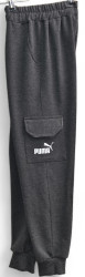 Спортивные штаны подростковые (серый) оптом 07143526 02-37