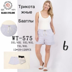 Шорты женские БАТАЛ оптом 43586207 575-23