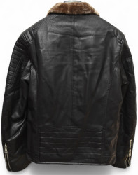 Куртки кожзам зимові чоловічі оптом