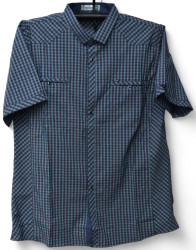 Рубашки мужские HETAI БАТАЛ оптом 52907318 A347-12