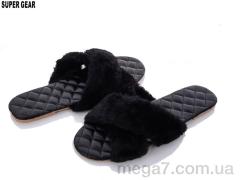 Тапки, Super Gear оптом 6621-1 black