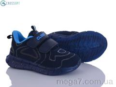 Кроссовки, CROSSOPT оптом F15 d.blue-acid blue