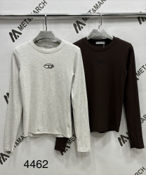 Лонгсліви жіночі (сірий) оптом