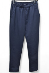 Спортивные штаны женские (темно-синий) оптом 91845630 002-10