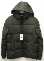 Куртки зимние мужские (хаки)  оптом 24316879 Y-34-17