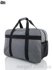 Сумка, Superbag оптом 1838 grey (5-30)