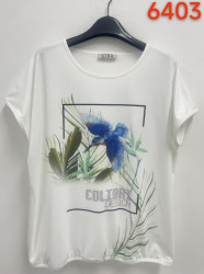 Футболки женские БАТАЛ оптом 35490186 6403-0-56