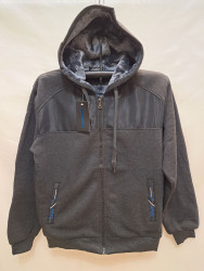 Спортивні кофти чоловічі на хутрі оптом