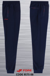 Спортивные штаны мужские БАТАЛ (blue) оптом 87206541 9575-7