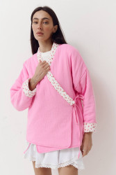 Кардиганы двухсторонние женские оптом 21854730 419-163