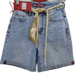 Шорты джинсовые женские оптом 47028569 1027-70