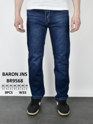 Джинсы мужские BARONJNS ПОЛУБАТАЛ оптом 93751486 9568-189