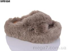 Тапки, Super Gear оптом PV09 brown