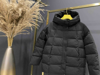 Куртки зимние женские (черный) оптом Китай 43256918 56135-6