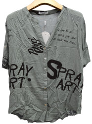 Рубашки женские БАТАЛ оптом 63102478 7833-9