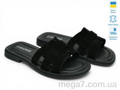 Шлепки, Prime-Opt оптом Paradize SL-M-2607 чорн замш бт