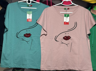 Футболки жіночі БАТАЛ оптом  