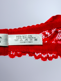 Бюстгальтер Acousma U6152CDH (  красный, C  6 шт. )