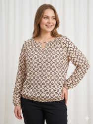 Блузки женские БАТАЛ оптом 25381067 587-138