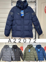 Куртки зимние мужские AUDSA (темно-синий) оптом 46091835 A22072-5