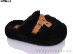 Тапки, Super Gear оптом PV323-24 black