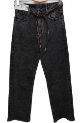 Джинсы женские на флисе DERUN БАТАЛ оптом 63087154 8398-85