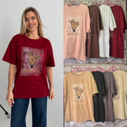 Футболки женские оптом 91208536 98-118