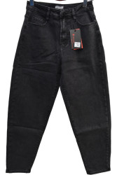 Джинсы женские на байке RELUCKY ПОЛУБАТАЛ оптом 65048279 0568-7-17