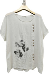 Футболки женские БАТАЛ оптом 92453107 9597-94