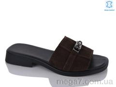 Шлепки, Sali оптом 558 корич.з.