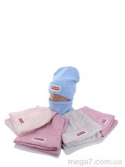 Шапка, Red Hat оптом RED HAT KA304 комплект mix фліс