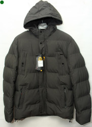 Куртки зимние мужские на меху (хаки)  оптом 86372504 С21-13