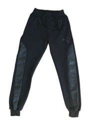 Спортивные штаны подростковые (black) оптом 43289651 01-2