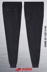 Спортивные штаны мужские MF БАТАЛ (темно-синий) оптом 74619032 MF23 1221 E 03-17