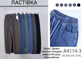 Джинсы женские БАТАЛ оптом 08436952 4114-3-56