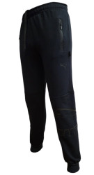 Спортивные штаны подростковые (темно-синий) оптом 80273561 03-53