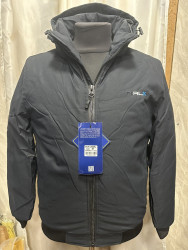 Куртки зимние мужские RLX БАТАЛ (синий) оптом 39017865 290-2-2
