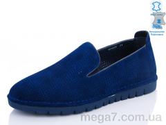 Туфли, Euromoda оптом EUROMODA 1RD855 синий