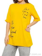 Футболка, Massmag оптом 1024 жовтий